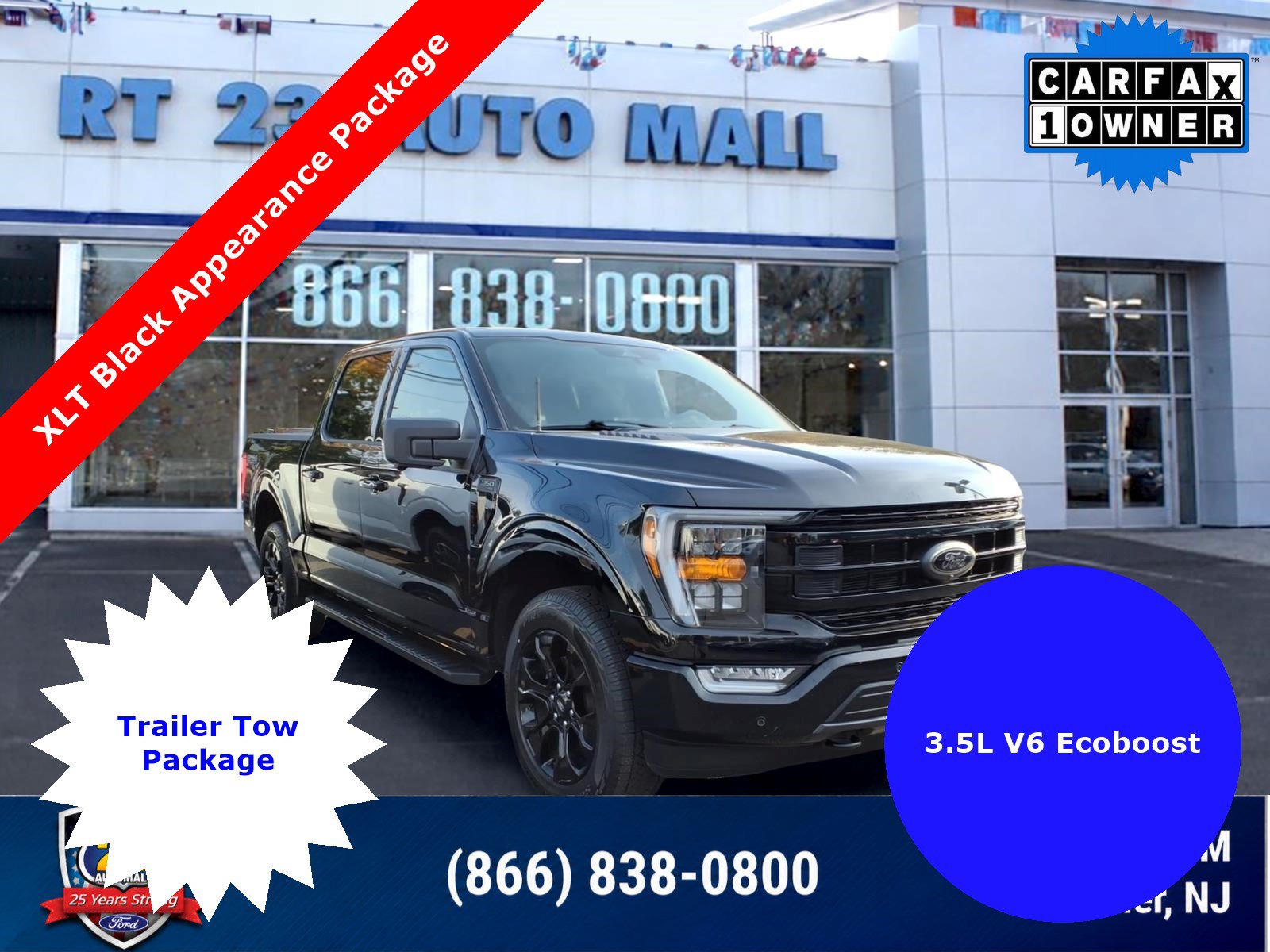Certified 2023 Ford F150 XLT w/ Equipment Group 302A High