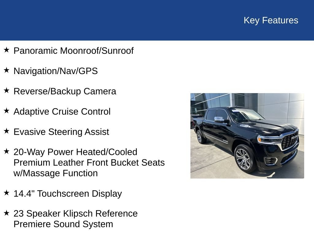 Used 2025 RAM 1500 Tungsten w/ Trailer Tow Group AWD/4WD image 34