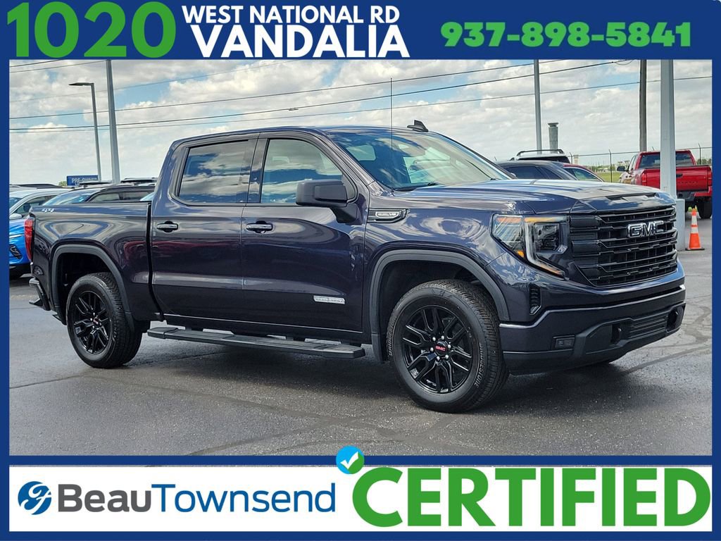 Used 2024 GMC Sierra 1500 Elevation w/ LPO, Elevation Black Package AWD/4WD image 1