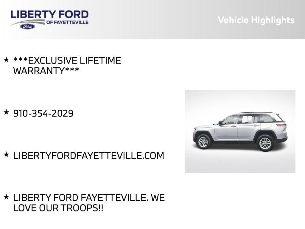Used 2025 Jeep Grand Cherokee Laredo X AWD/4WD image 5