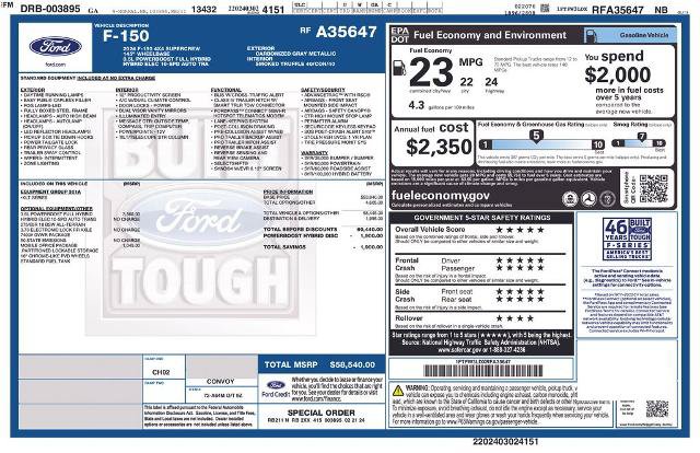 Certified 2024 Ford F150 XLT w/ Mobile Office Package AWD/4WD image 6