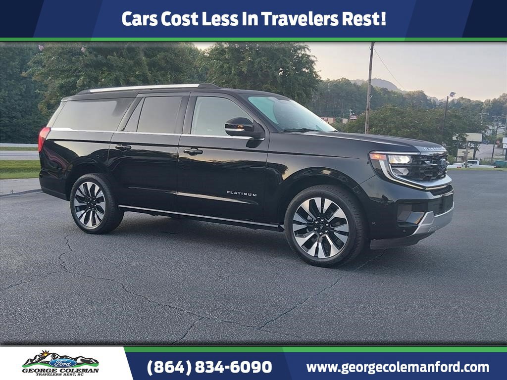 Certified 2025 Ford Expedition Max Platinum w/ Driver's Package