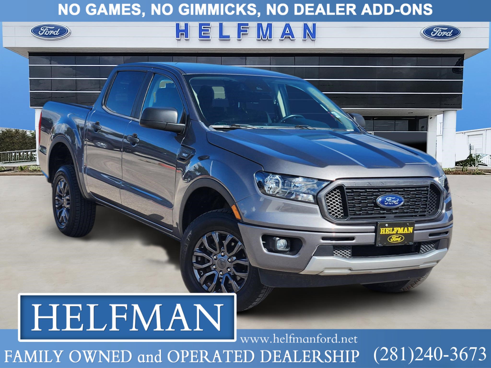 Certified 2021 Ford Ranger XLT w/ Equipment Group 301A Mid