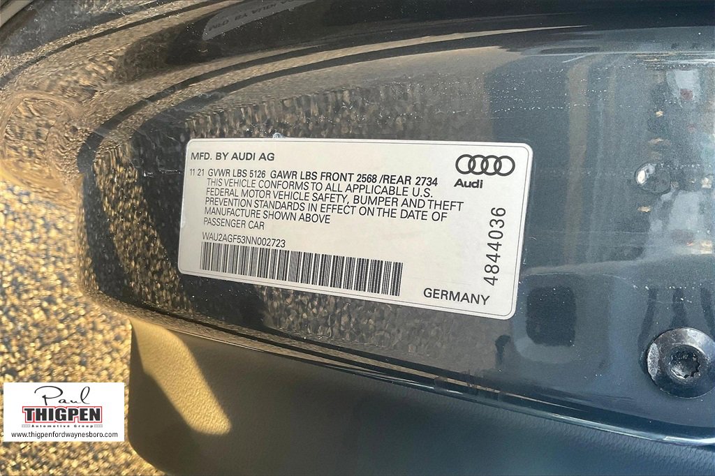 Used 2022 Audi A5 2.0T Premium image 34