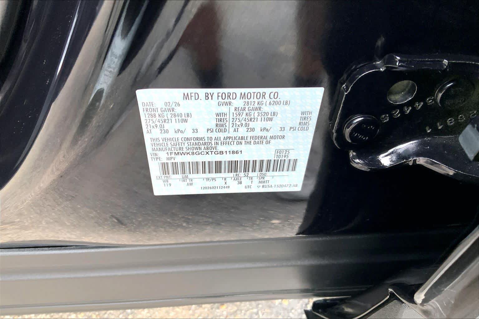 Certified 2026 Ford Explorer ST w/ Sun And Sound Package AWD/4WD image 34