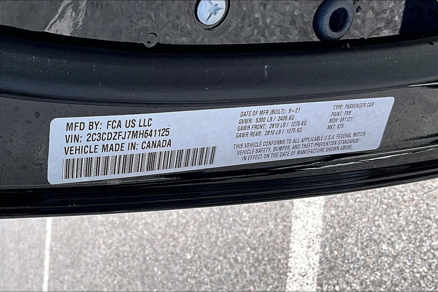 Used 2021 Dodge Challenger R/T Scat Pack w/ T/A Package RWD image 9