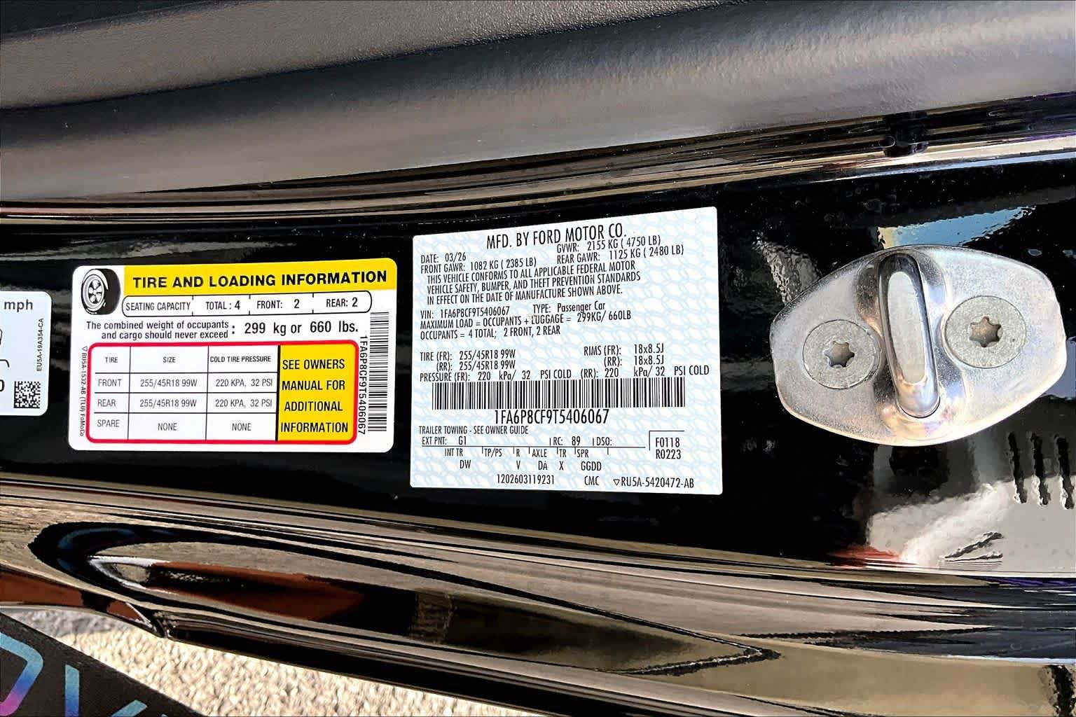 Certified 2026 Ford Mustang GT RWD image 34