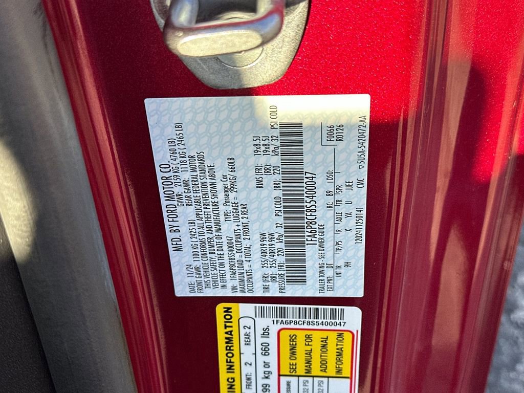 Certified 2025 Ford Mustang GT Premium image 28