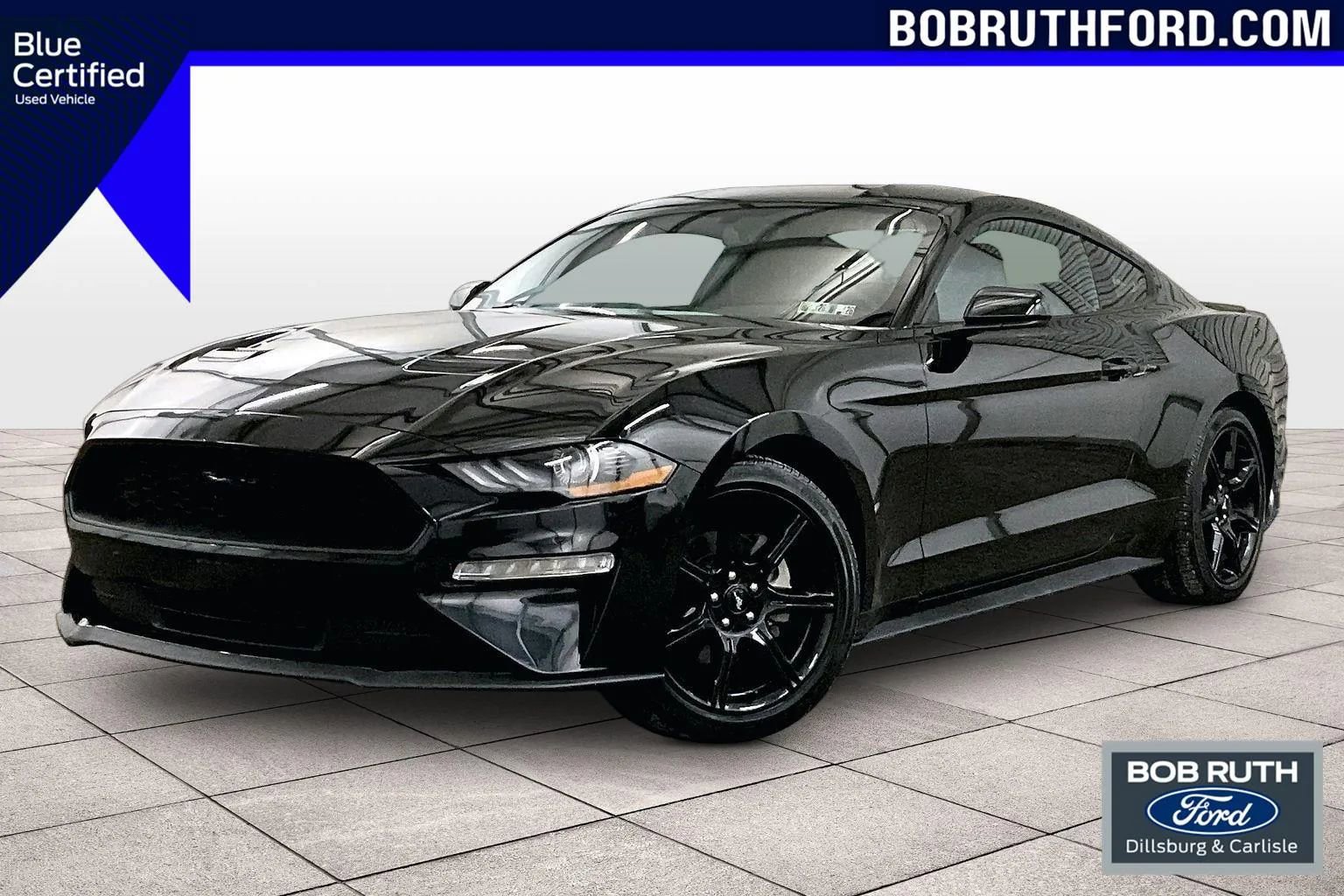 Certified 2019 Ford Mustang Coupe w/ Black Accent Package