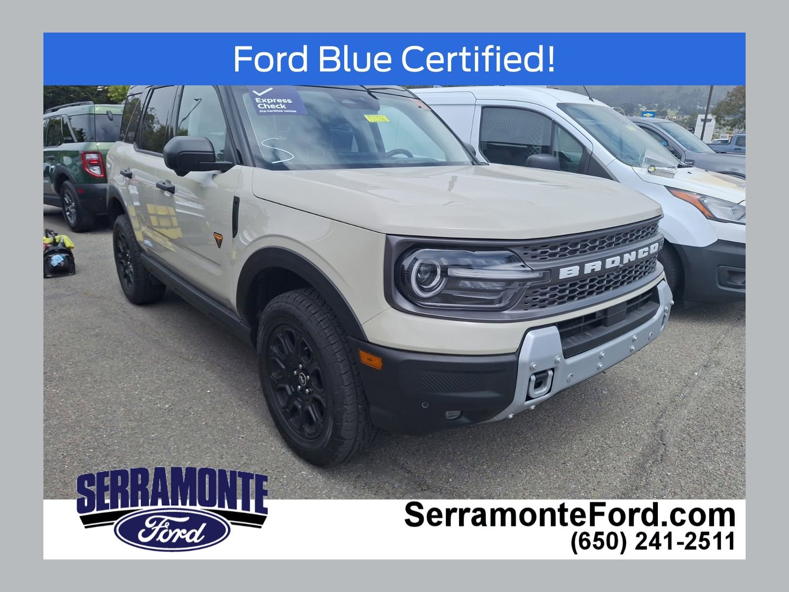 Certified 2025 Ford Bronco Sport Badlands w/ Badlands Tech Package AWD/4WD image 1