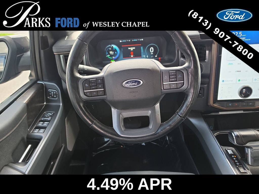 Certified 2023 Ford F150 Lightning Lariat w/ Equipment Group 511A High AWD/4WD image 12