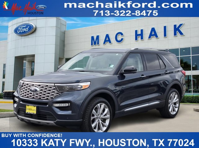 Certified 2022 Ford Explorer Platinum w/ Equipment Group 601A