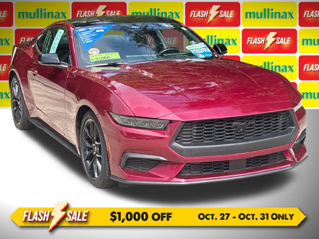 Certified 2025 Ford Mustang Coupe w/ Mustang Nite Pony Package