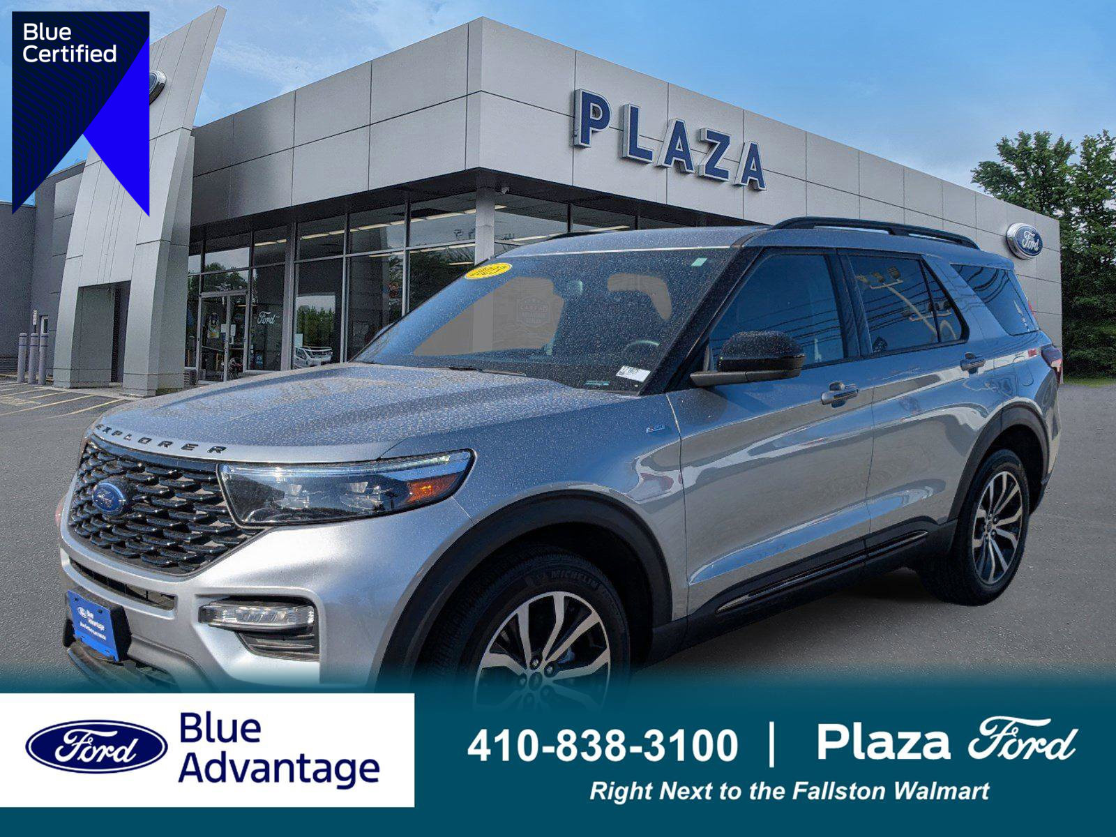 Certified 2023 Ford Explorer ST-Line w/ Class IV Trailer Tow Package