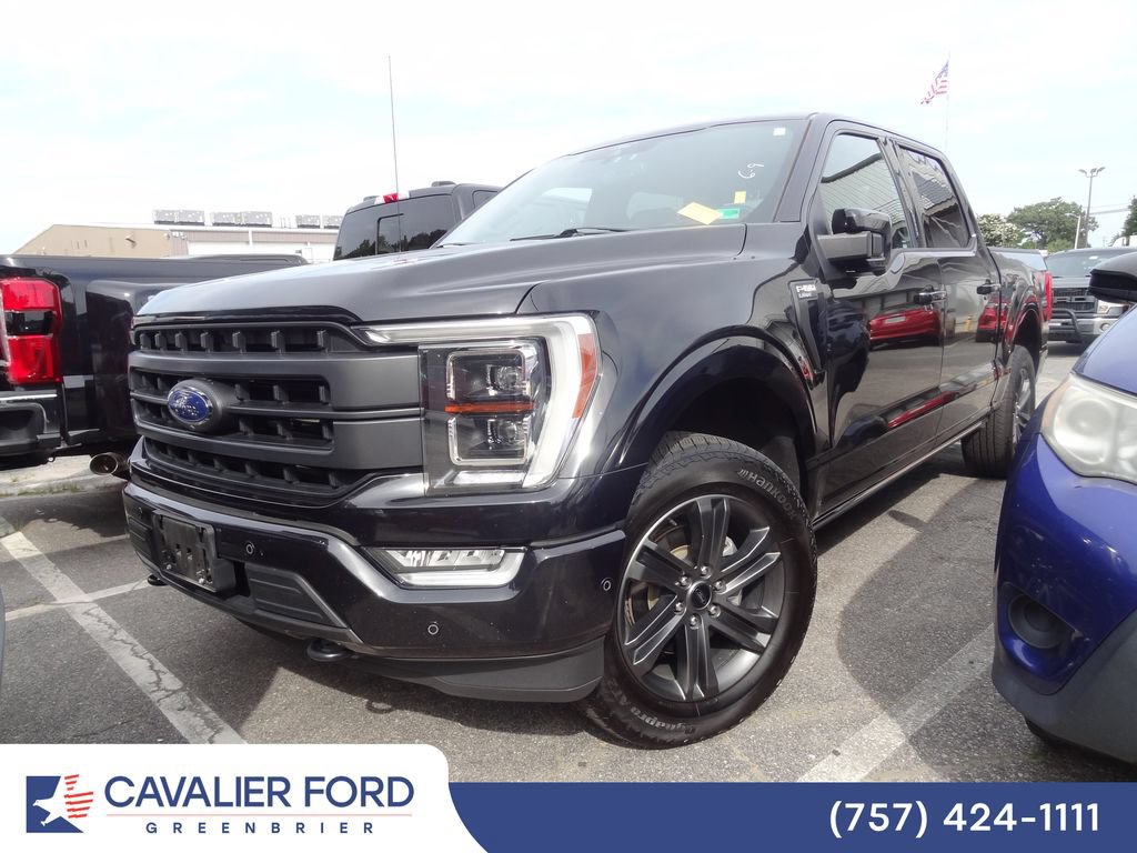 Certified 2021 Ford F150 Lariat w/ Equipment Group 502A High AWD/4WD image 3