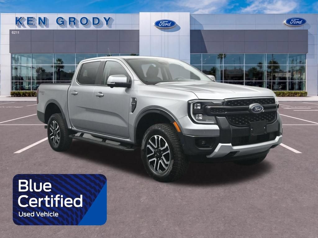 Certified 2024 Ford Ranger Lariat w/ Trailer Tow Package AWD/4WD image 1