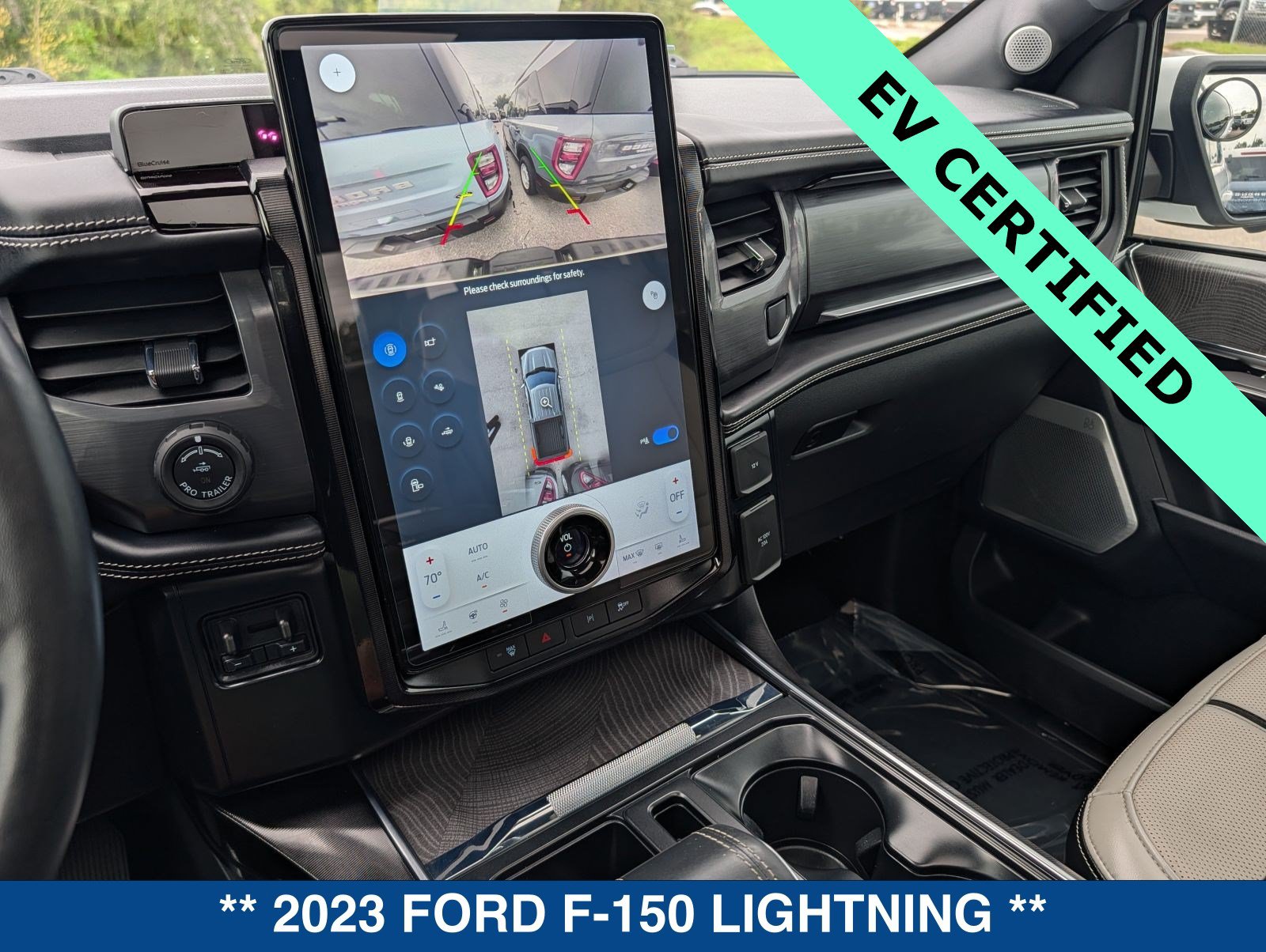 Certified 2023 Ford F150 Lightning Platinum AWD/4WD image 33