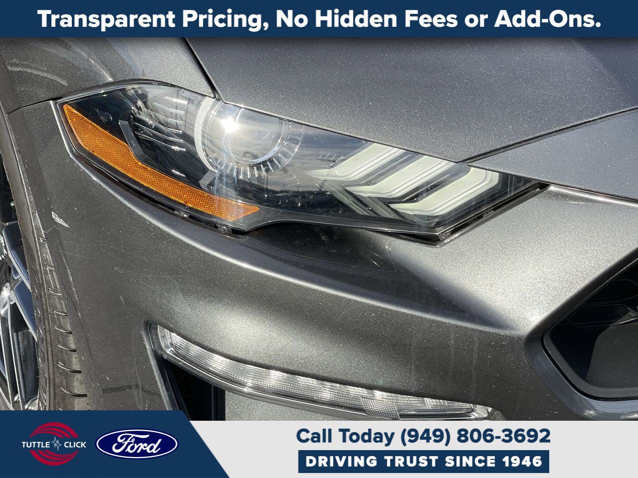 Certified 2018 Ford Mustang EcoBoost w/ Equipment Group 101A image 7