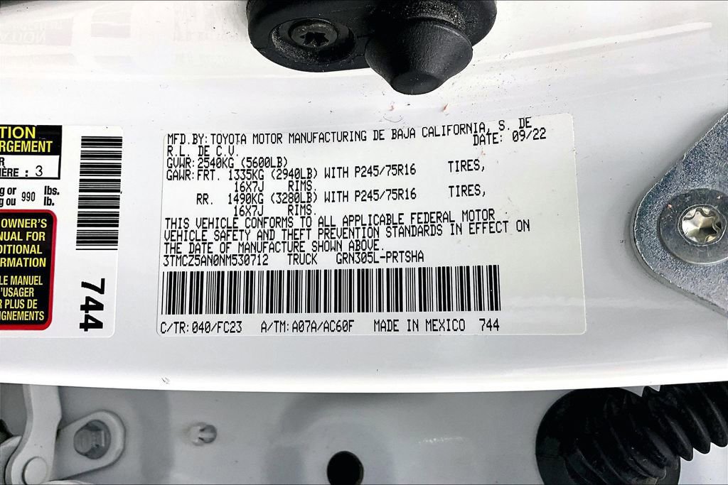 Used 2022 Toyota Tacoma SR5 image 36