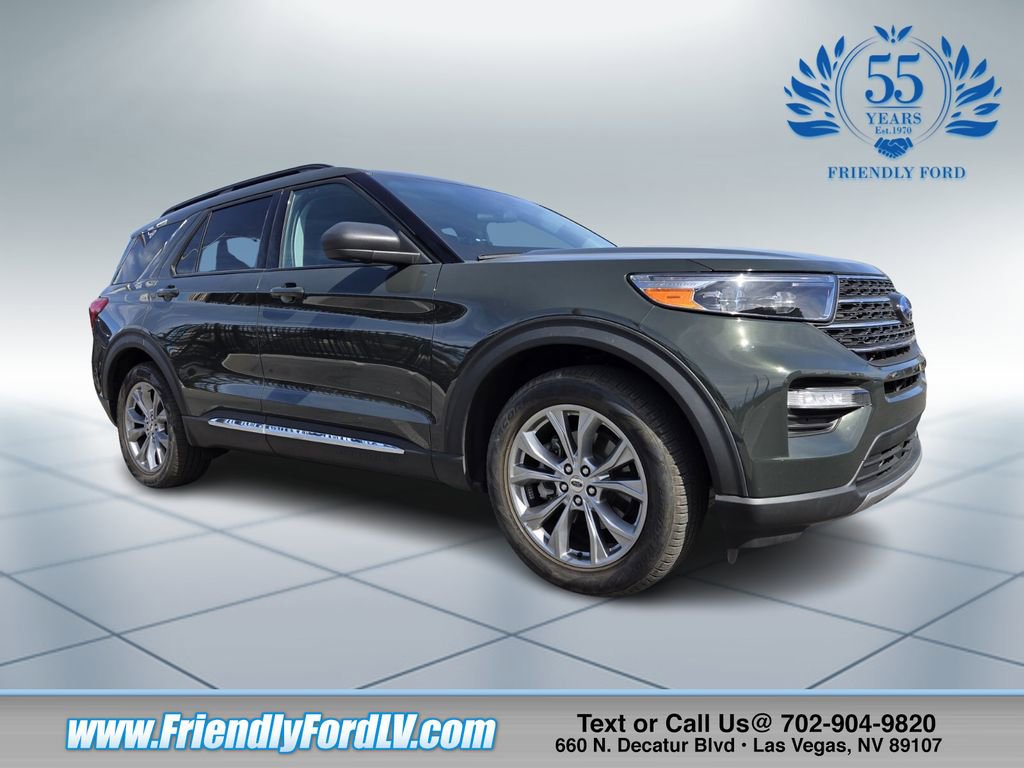 Certified 2022 Ford Explorer XLT w/ Equipment Group 202A image 1