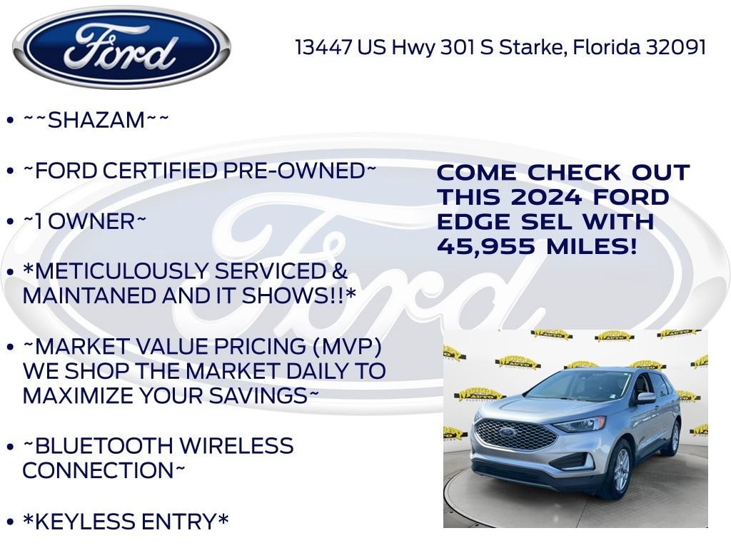Certified 2024 Ford Edge SEL AWD/4WD image 6
