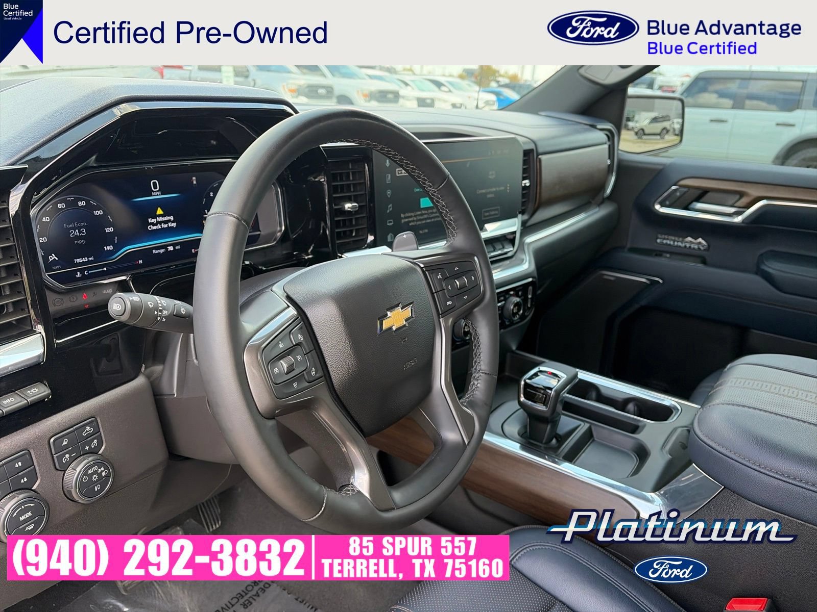 Used 2024 Chevrolet Silverado 1500 High Country w/ High Country Premium Package AWD/4WD image 13