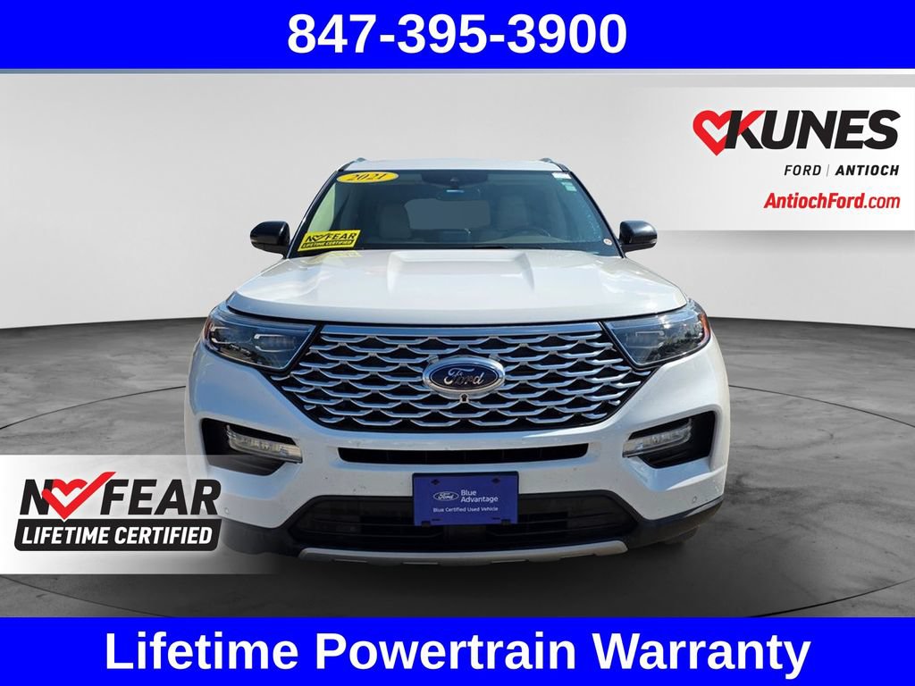Certified 2021 Ford Explorer Platinum w/ Equipment Group 601A AWD/4WD image 2