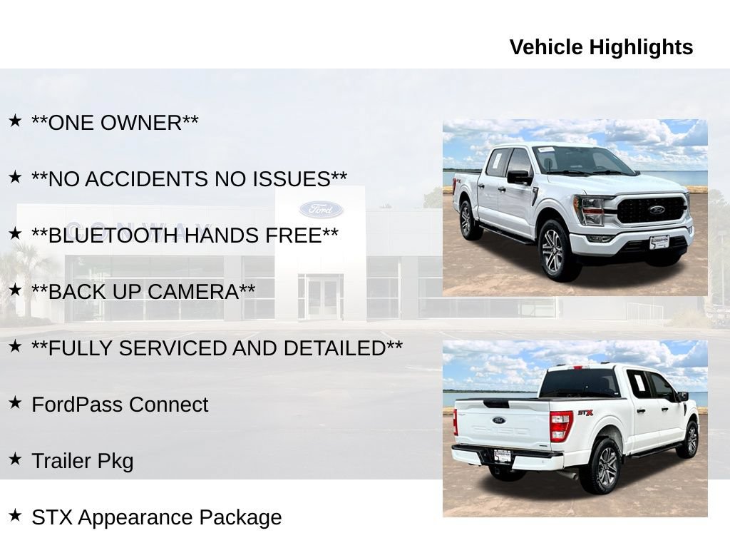 Certified 2021 Ford F150 XL w/ STX Appearance Package RWD image 6