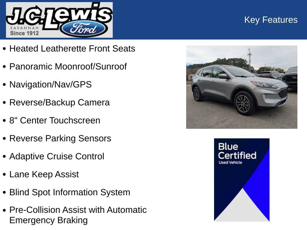 Certified 2022 Ford Escape SEL w/ Technology Package image 29