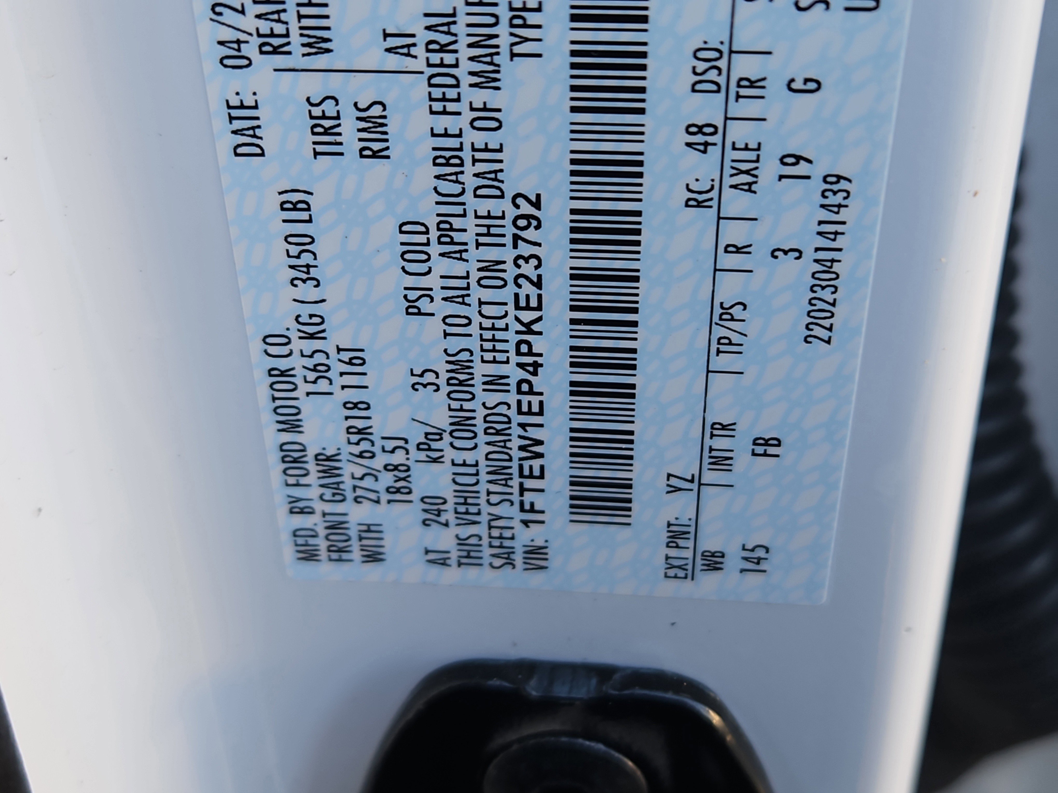 Certified 2023 Ford F150 XLT w/ Equipment Group 302A High image 12