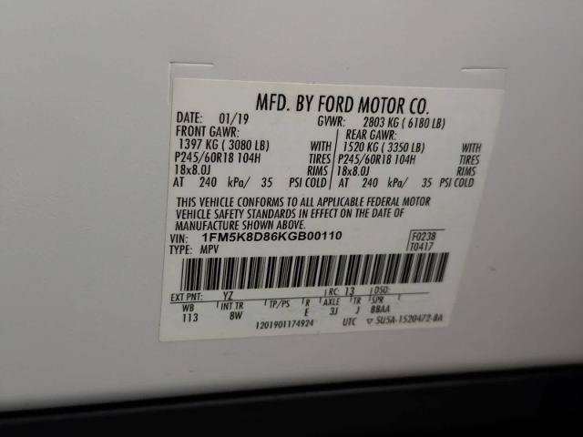Certified 2019 Ford Explorer XLT w/ Equipment Group 201A AWD/4WD image 36