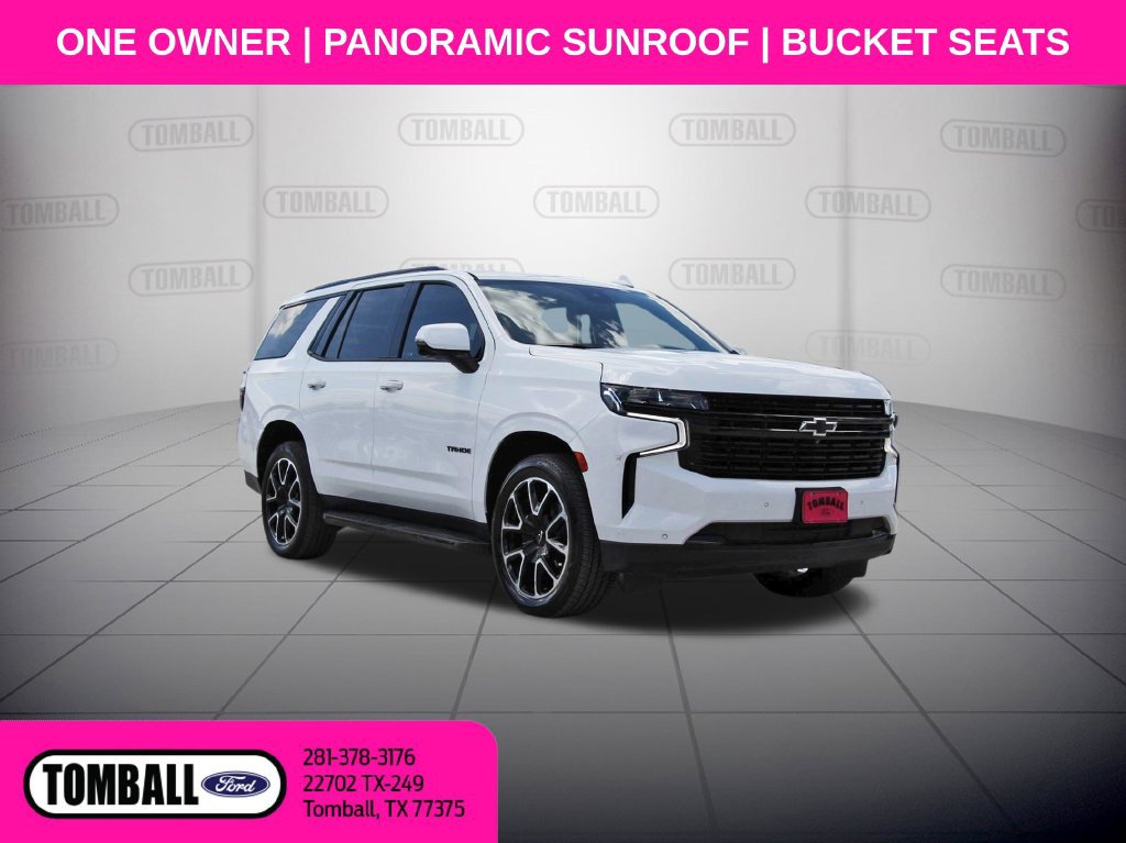 Used 2023 Chevrolet Tahoe RST w/ Luxury Package RWD image 1