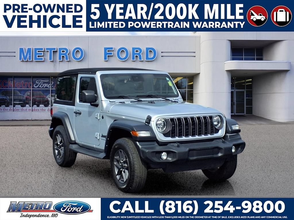 Used 2024 Jeep Wrangler Sport AWD/4WD image 1