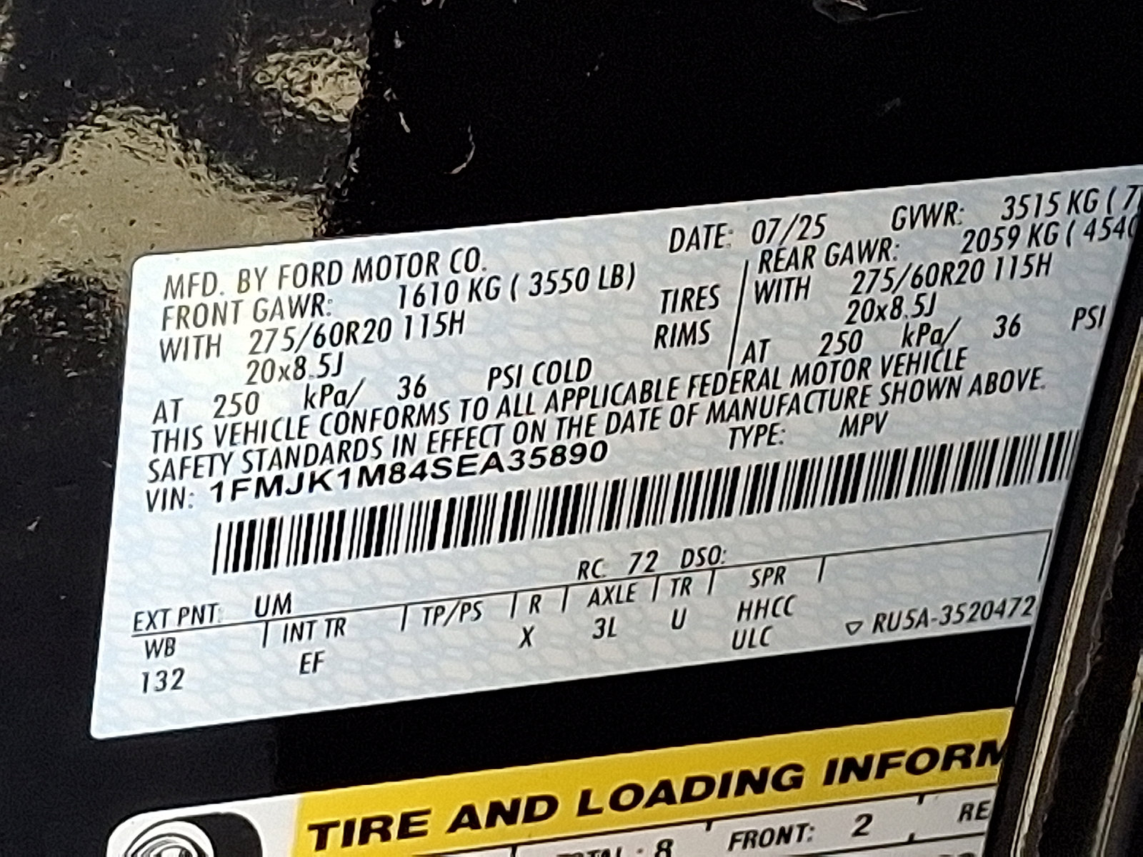 Certified 2025 Ford Expedition Max Platinum AWD/4WD image 27