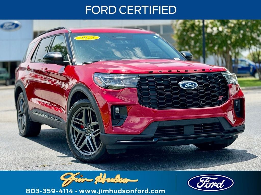 Certified 2025 Ford Explorer ST w/ Sun And Sound Package AWD/4WD image 1