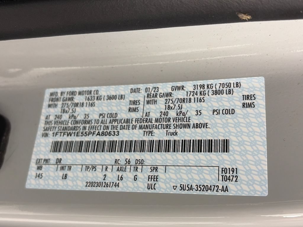 Certified 2023 Ford F150 Tremor AWD/4WD image 9