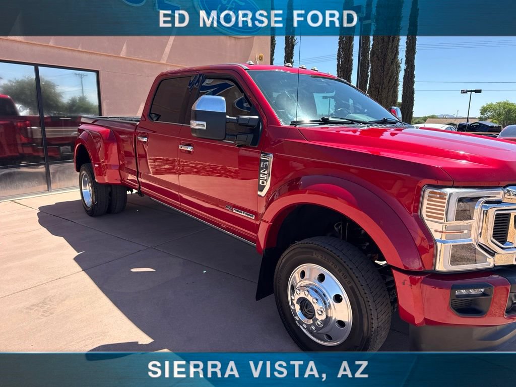 Certified 2021 Ford F450 Platinum w/ FX4 Off-Road Package AWD/4WD image 12