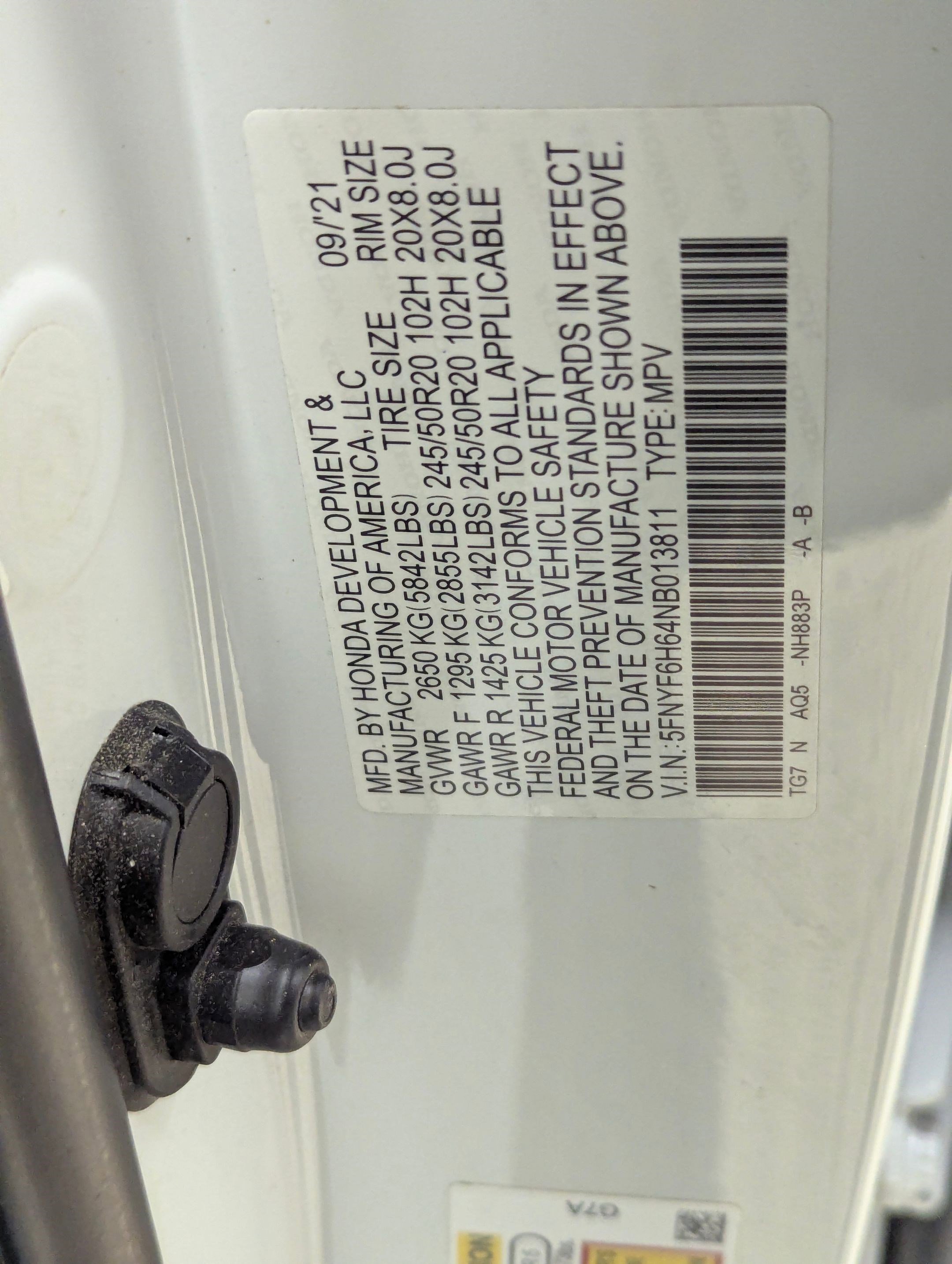 Used 2022 Honda Pilot Touring image 21