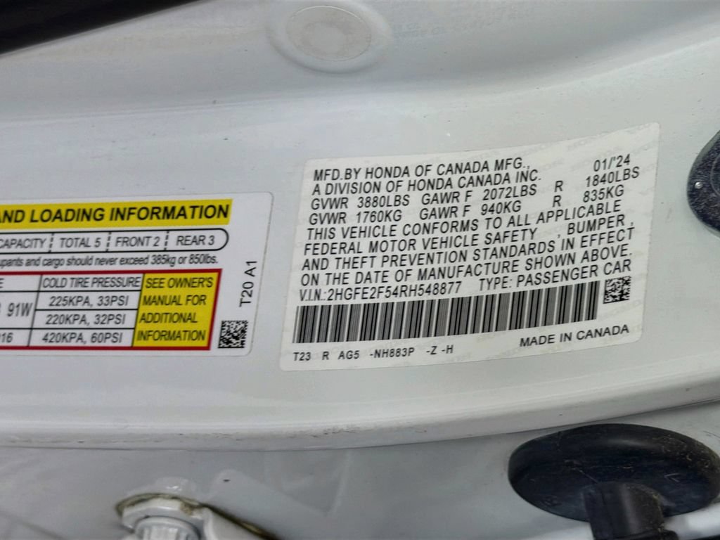 Used 2024 Honda Civic Sport image 30