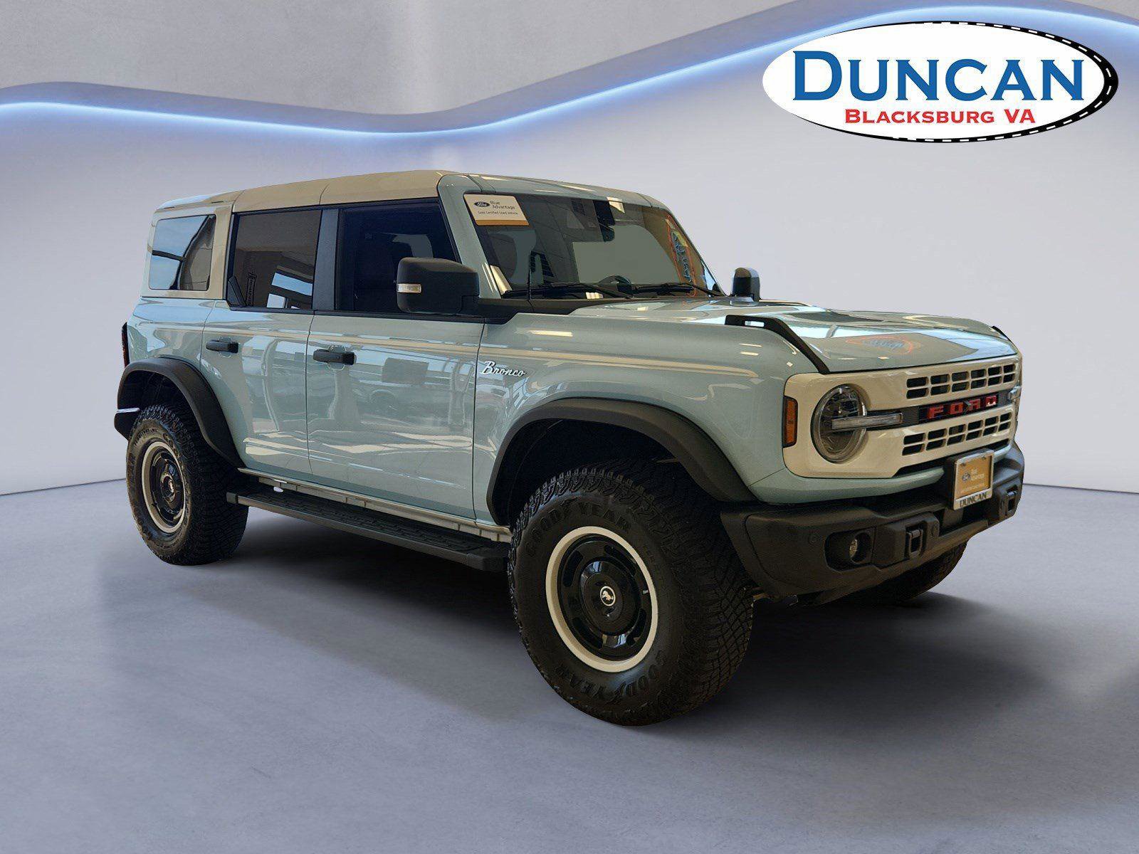 Certified 2023 Ford Bronco Heritage Edition