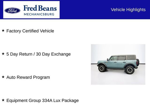 Certified 2022 Ford Bronco Badlands image 9