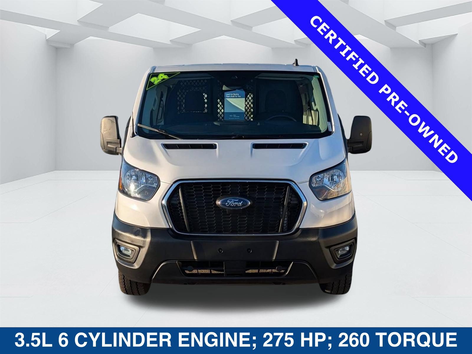 Certified 2024 Ford Transit 250 Low Roof w/ Exterior Upgrade Package RWD image 8