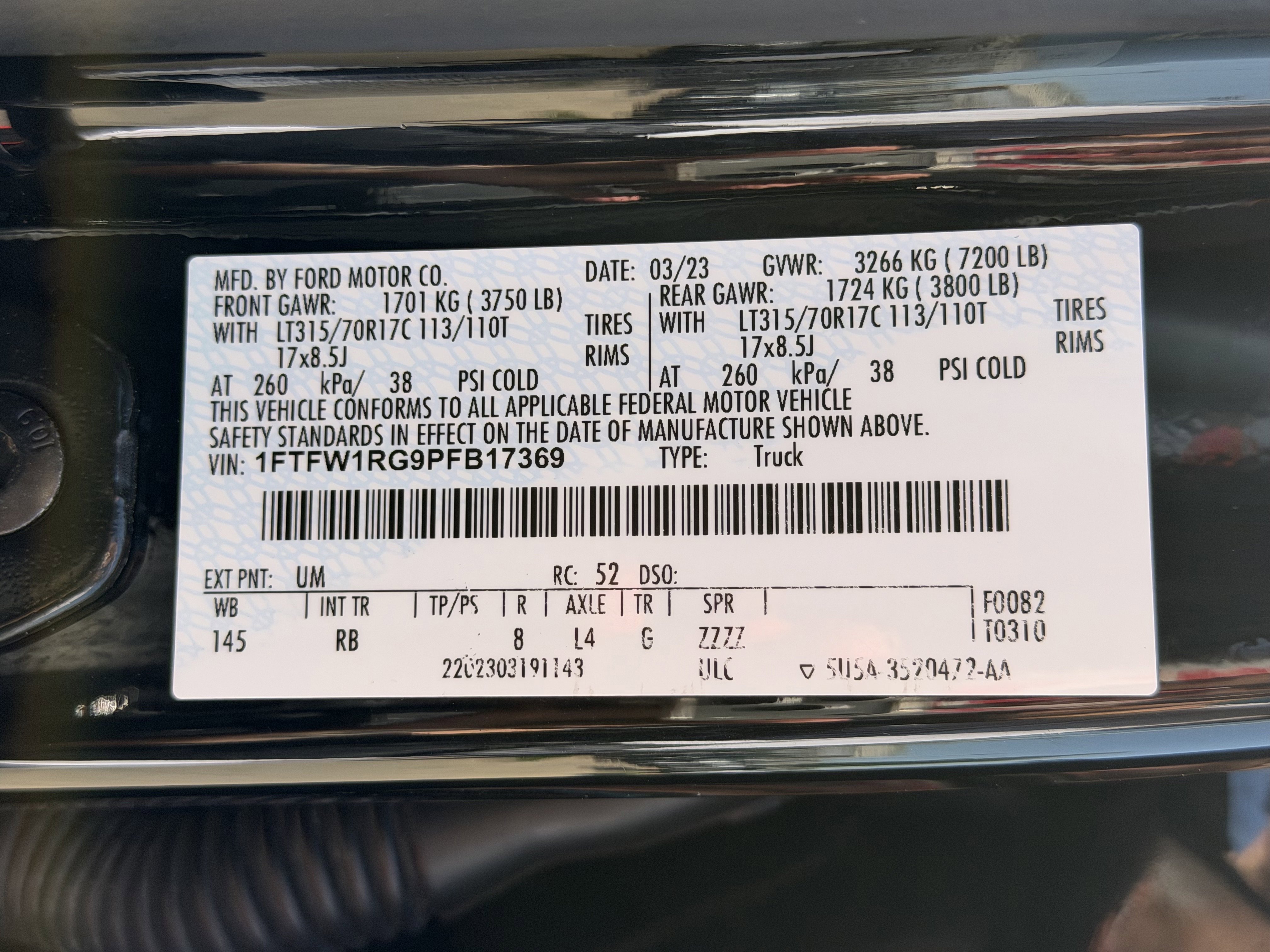 Certified 2023 Ford F150 Raptor AWD/4WD image 36