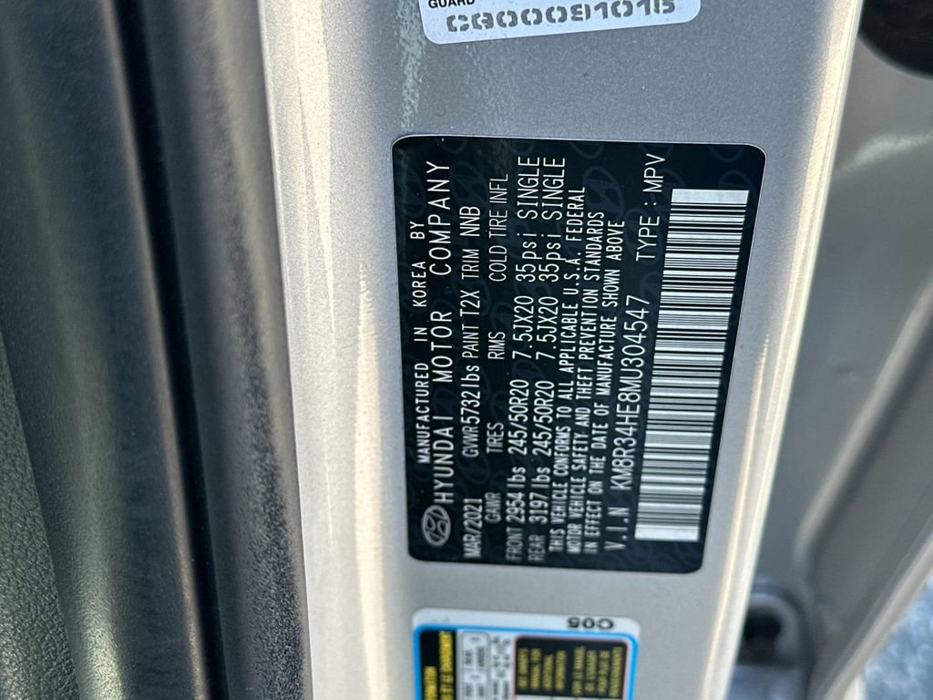 Used 2021 Hyundai Palisade SEL w/ Convenience Package FWD image 28