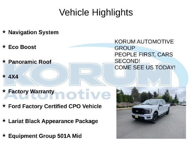 Certified 2026 Ford F150 Lariat AWD/4WD image 4