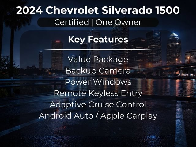 Used 2024 Chevrolet Silverado 1500 W/T w/ WT Value Package AWD/4WD image 14