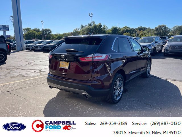 Certified 2023 Ford Edge Titanium AWD/4WD image 3