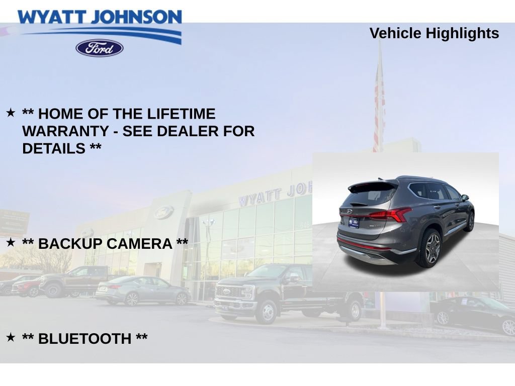 Used 2021 Hyundai Santa Fe Limited w/ Cargo Package AWD/4WD image 5