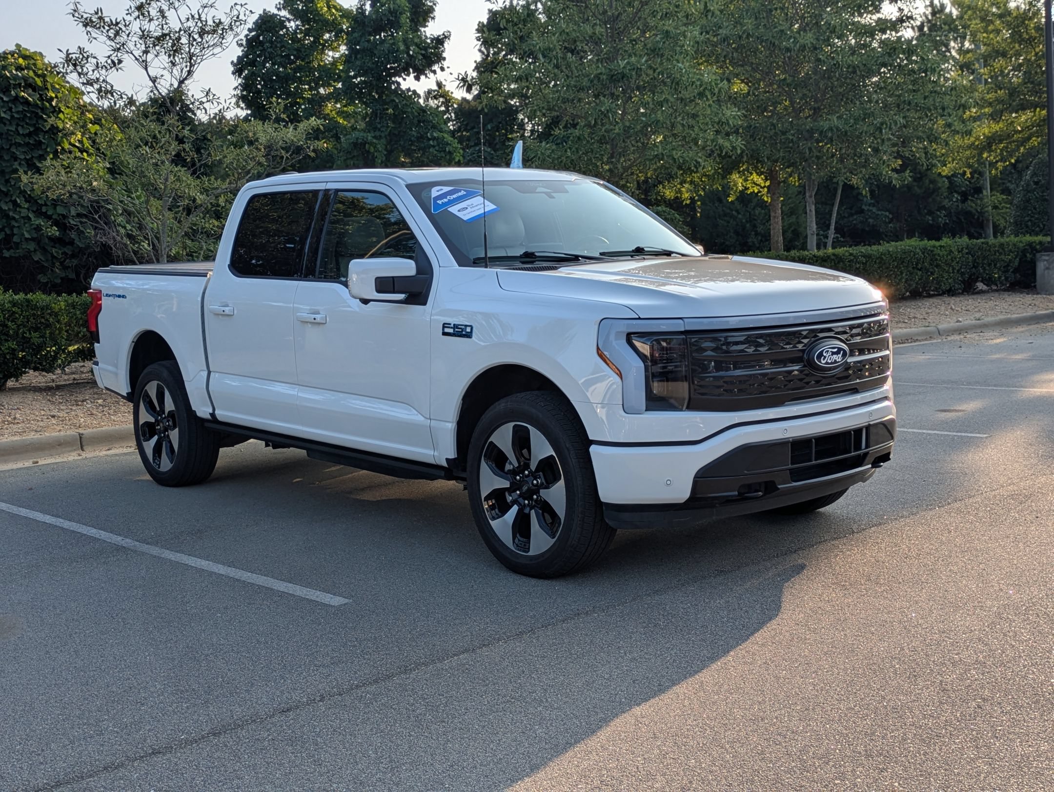 Certified 2025 Ford F150 Lightning Platinum