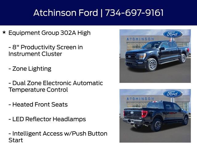 Certified 2023 Ford F150 XLT w/ Equipment Group 302A High AWD/4WD image 17